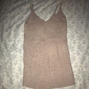 Knit tank top